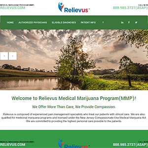 Medical Marijuana Program NJ, a website made by the Philadelphia area web development company TAF JK Group Inc.